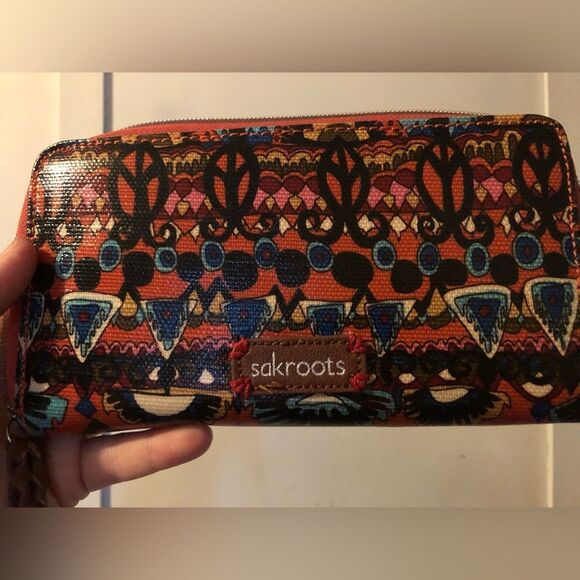 ♦️ Sakroots | Patterned Elephant Embroidered Wallet - Picture 6 of 6